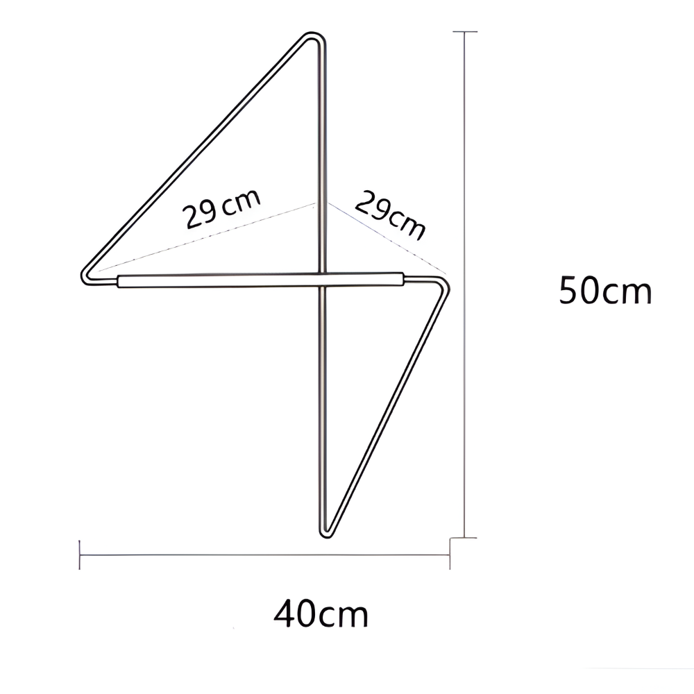 NordicFrame Klädställ – Minimalistisk & Geometrisk Design Hemnix
