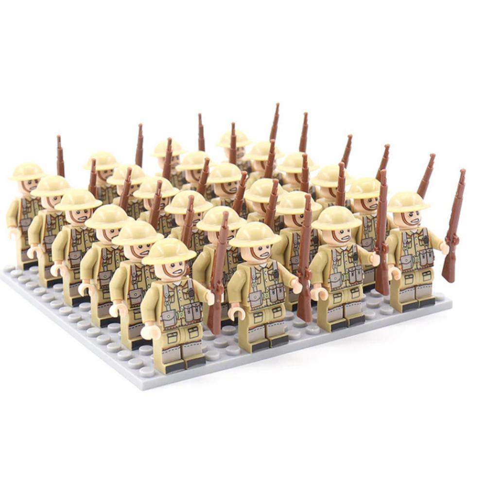 Militärsoldat Byggblock Leksakset Carvallo