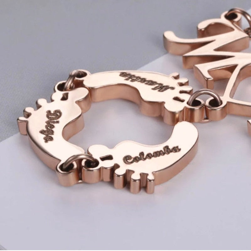 Baby Feet Mom Halsband Bellasverige