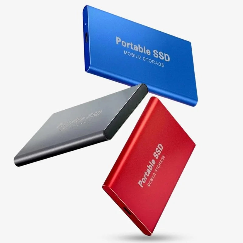 Extern SSD-enhet Aluminium Bärbar Lagring Carvallo