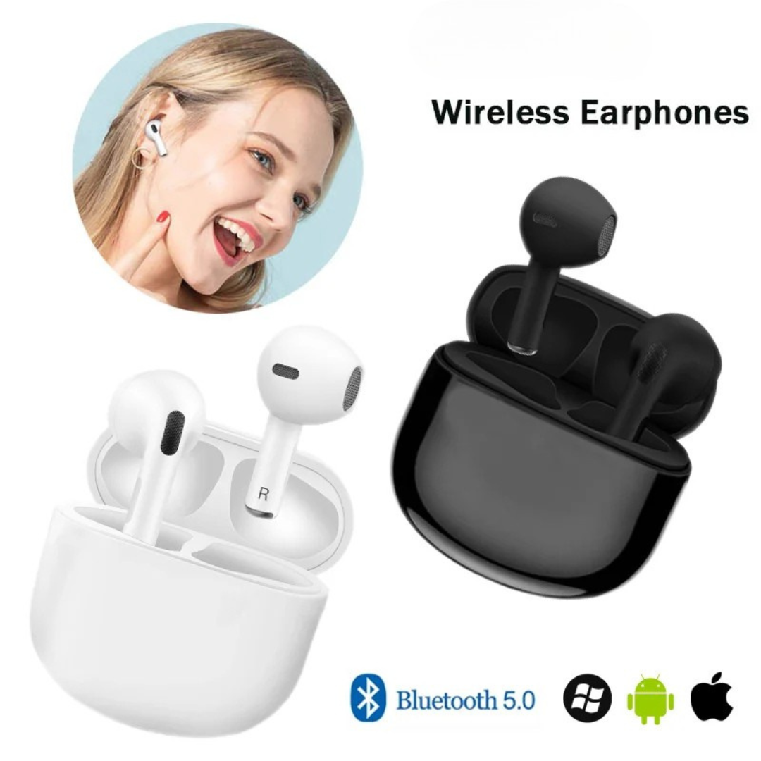 Trådlösa Bluetooth-hörlurar med laddningsfodral Carvallo