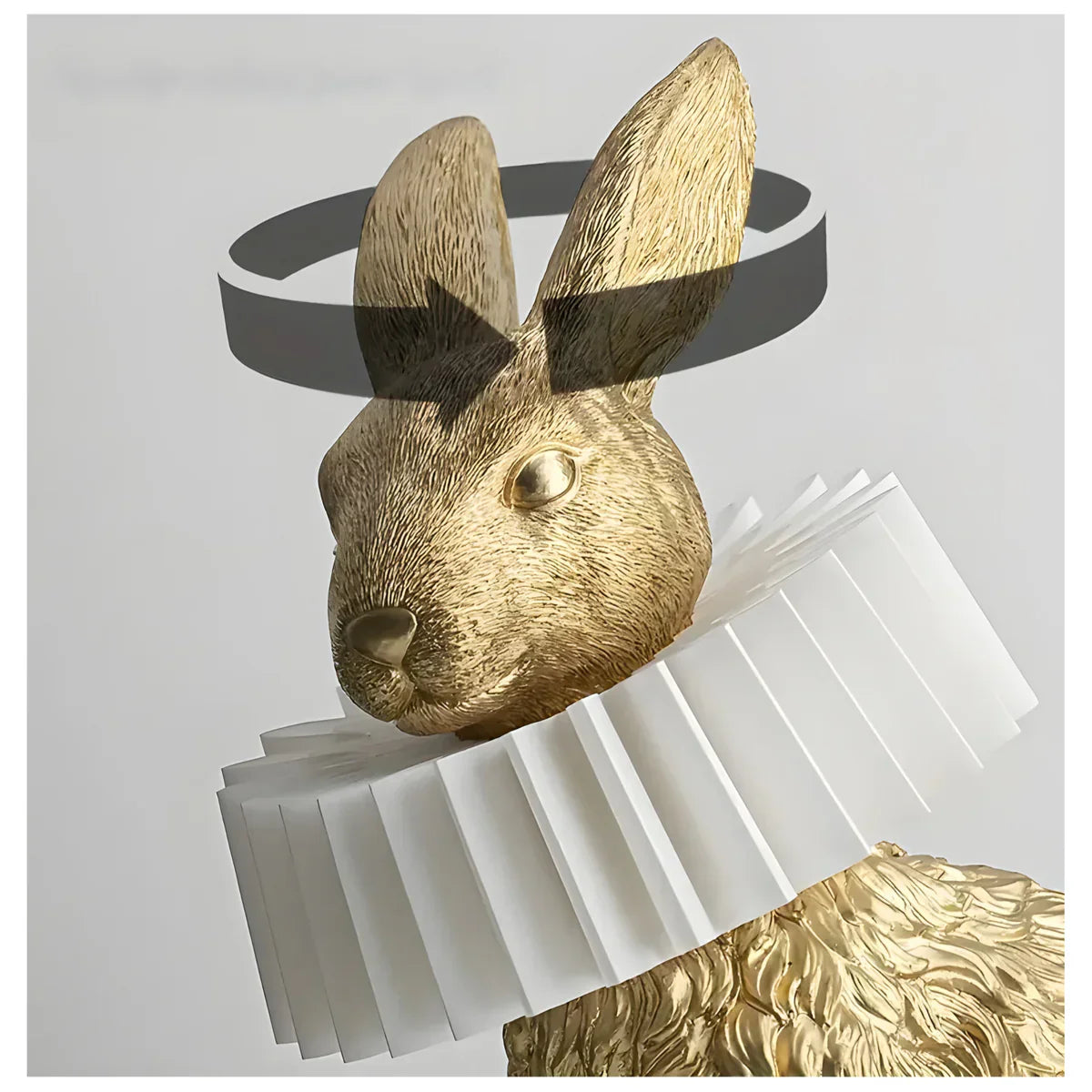 RabbitGleam - Konstnärlig Modern Kanin Bordslampa Carvallo