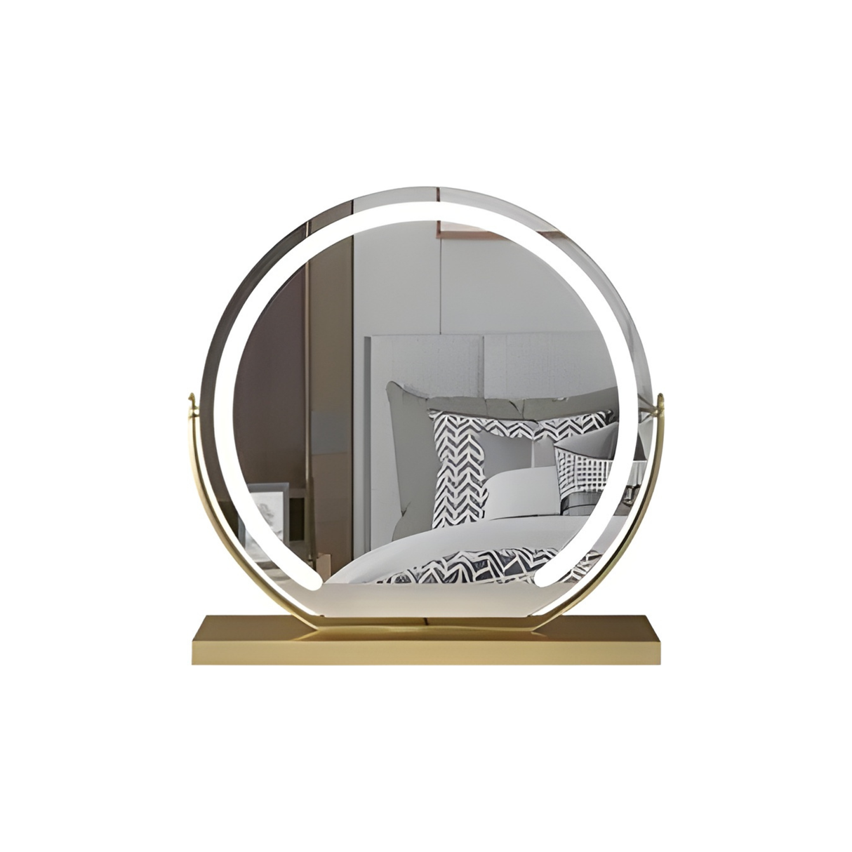 LED-kosmetiksspegel – Dimbart ljus för sovrum & sminkbord Carvallo