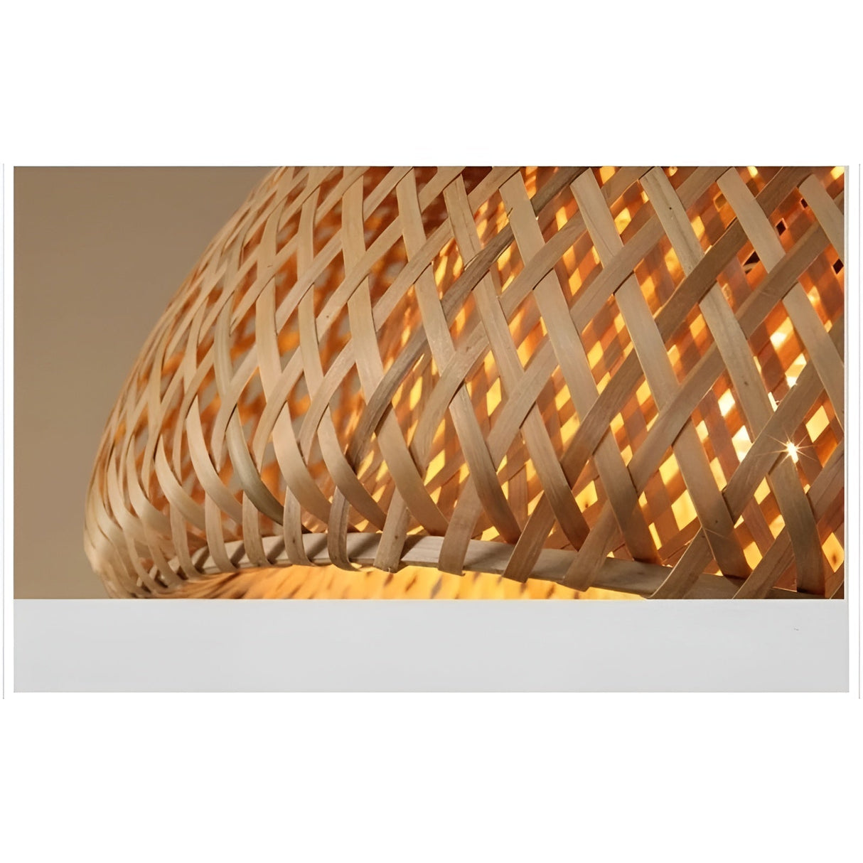 Rattanhänglampa – Stilfull bambulampa för matrum och vardagsrum Carvallo