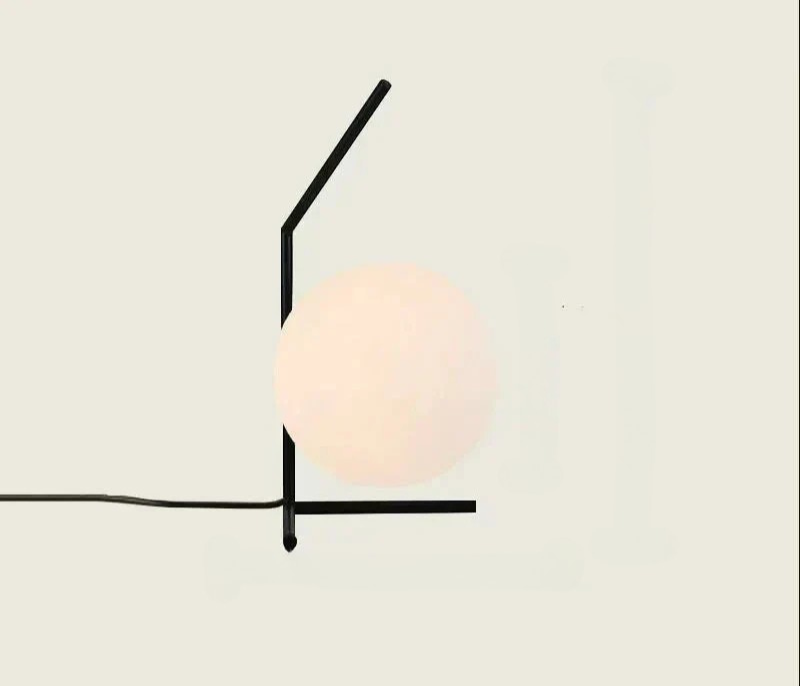 GlassLume - Modern Minimalistisk Glas Bordslampa | Stilig Belysning Carvallo