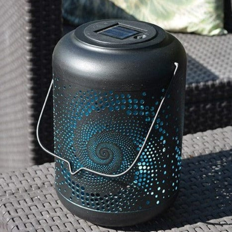 Carvallo – Stilren solcellslampa med cylinderdesign och omgivande utomhusbelysning Carvallo