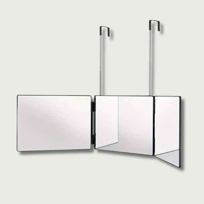 Lyxig 360° vikbar spegel - Perfekt vinkelmöbel för smink och hår MILA Sverige