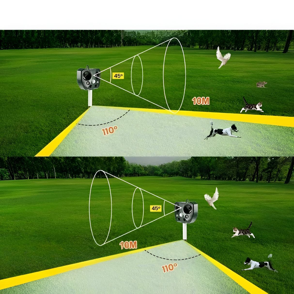 SafeScape - Solcellsdriven ultraljudsenhet för kemikaliefri skadedjursbekämpning Carvallo