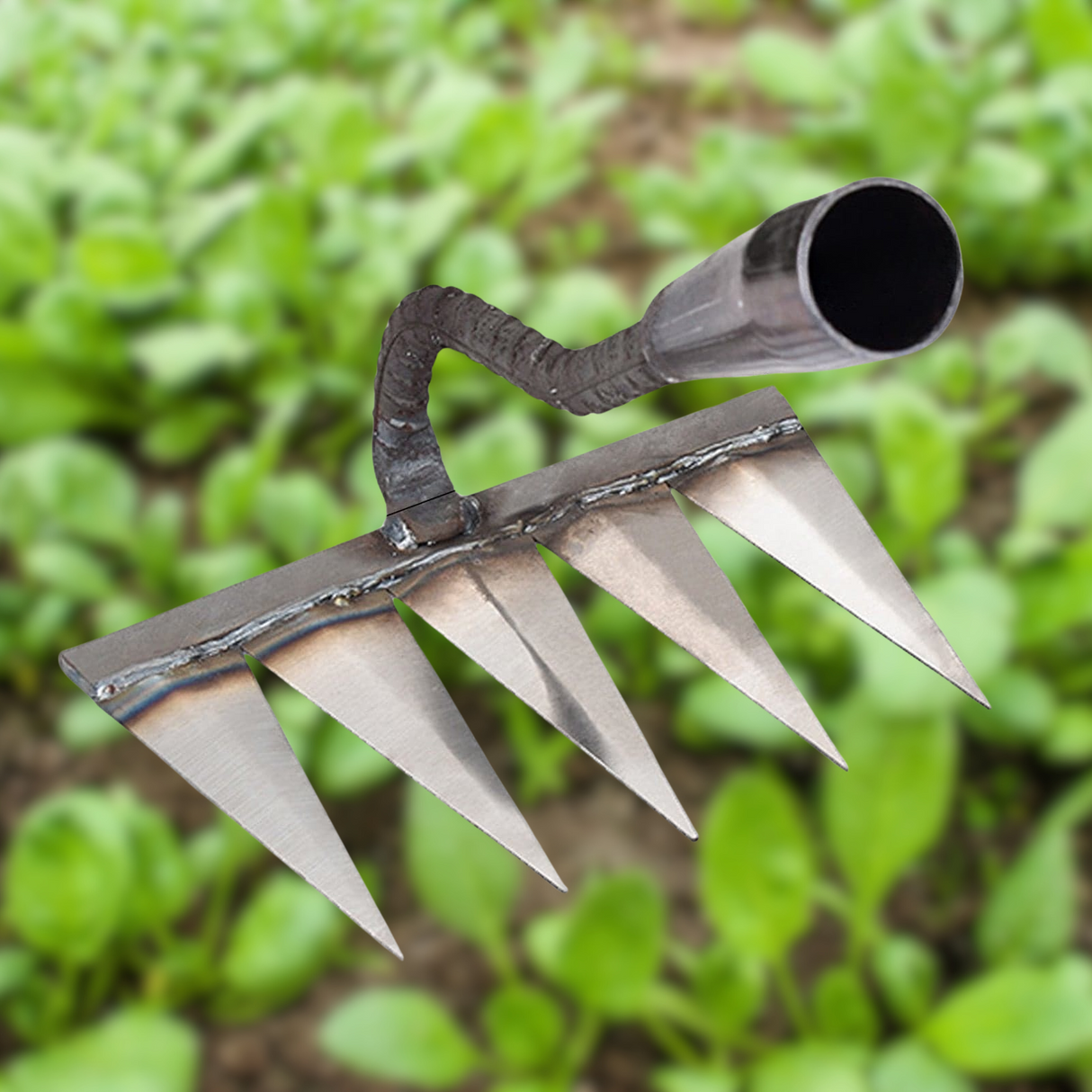 RootRake Pro | Tungt Gartverktyg för Landskapsplanering Carvallo