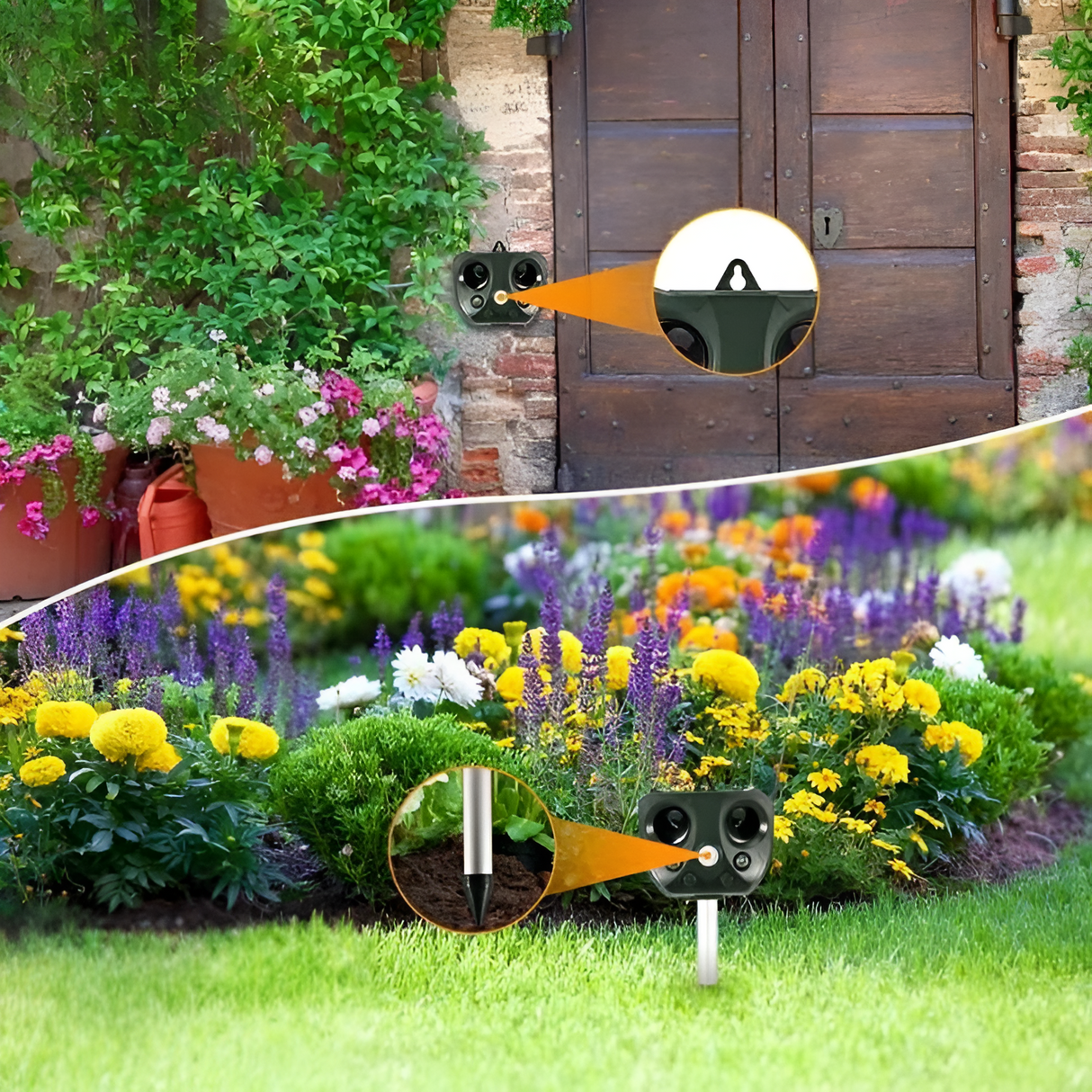 SafeScape Skadedjursbekämpning - Solenergidriven Skadedjursbekämpning med Ultrasonisk Carvallo