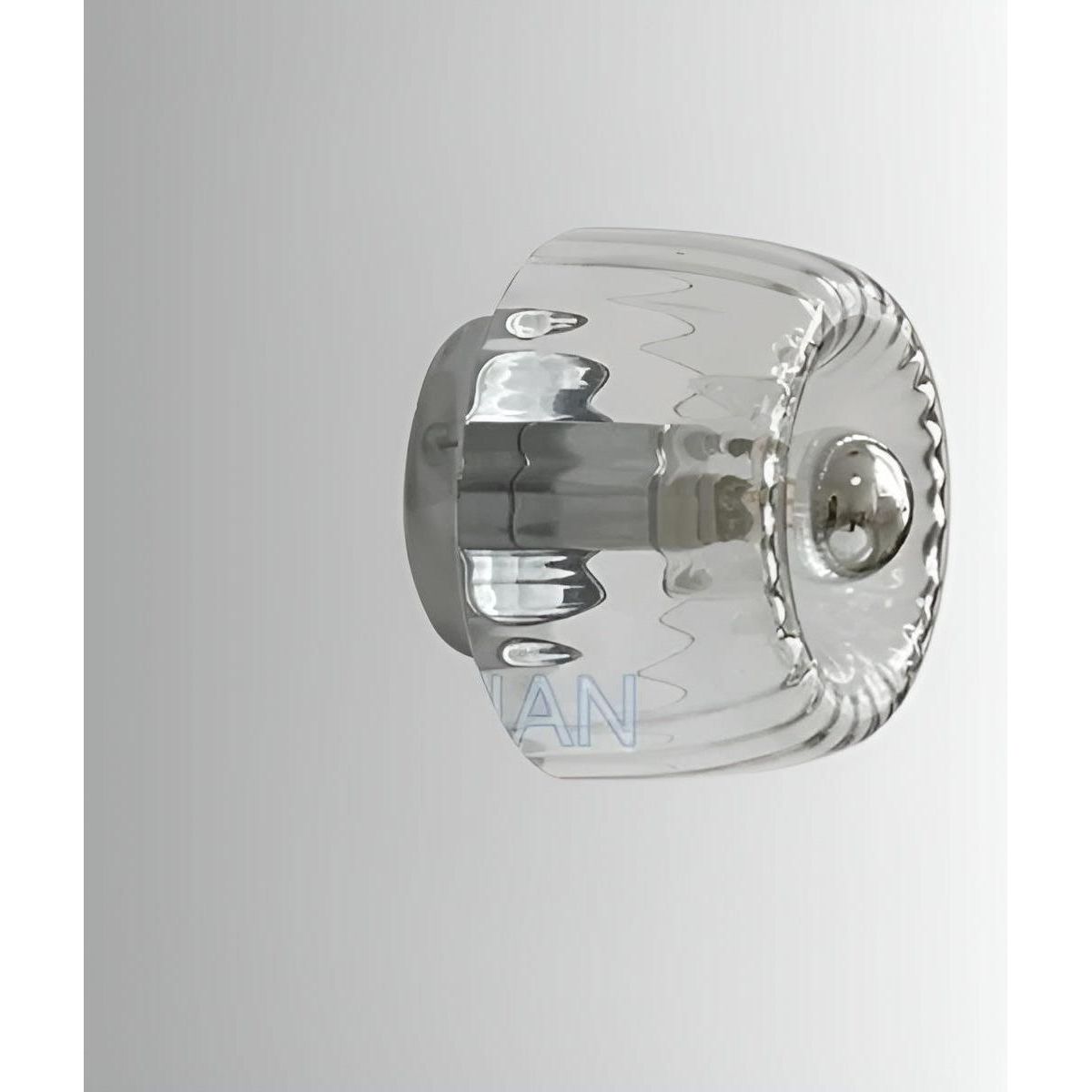 ScandiShine Light - Modern Skandinavisk Glas Vägglampa Carvallo