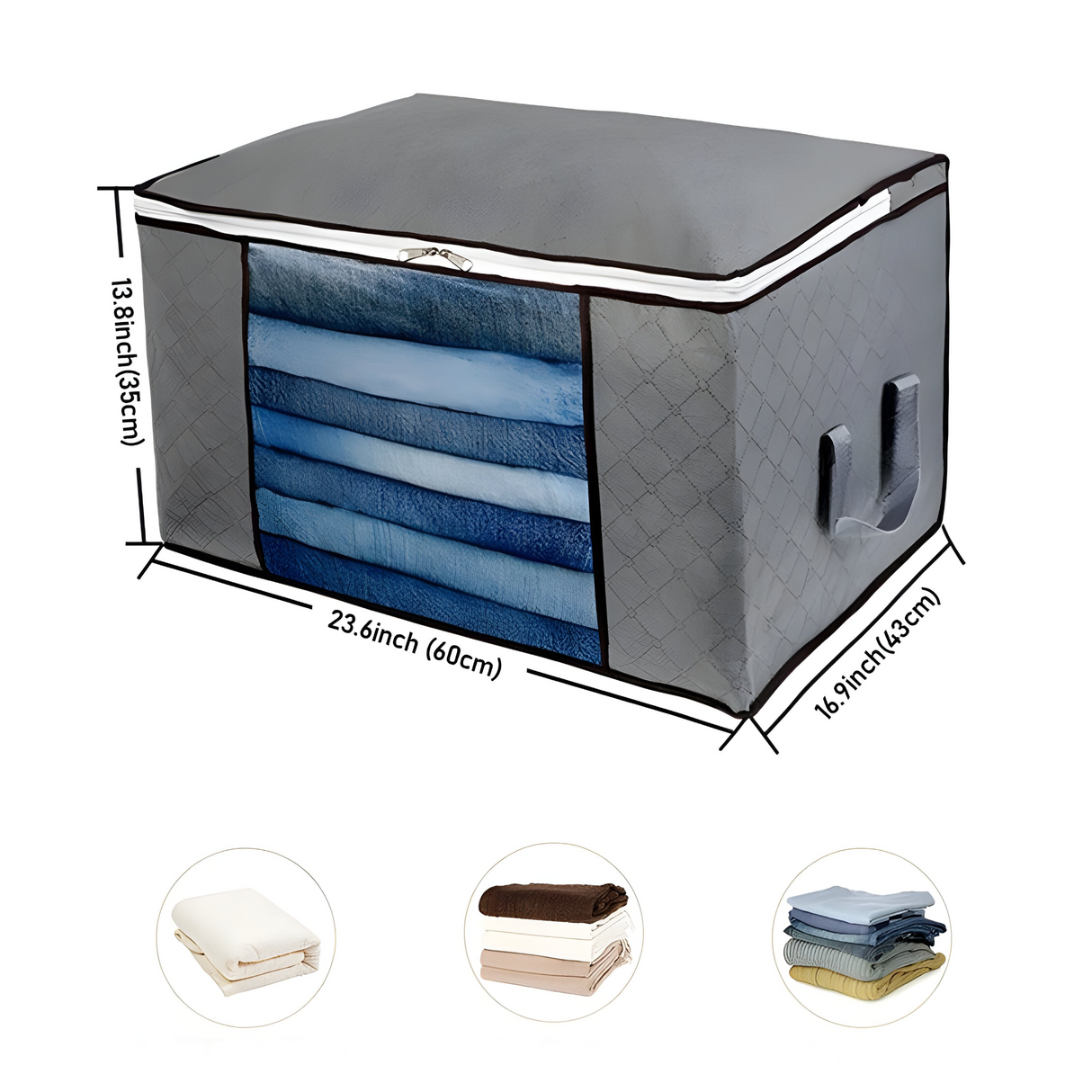 StackEase Box - Hopfällbar Klädförvaringslåda Carvallo