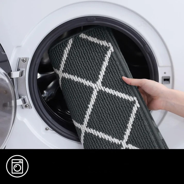 Randig entrématta - halkfri och smutsavvisande | Perfekt för inomhusbruk Carvallo