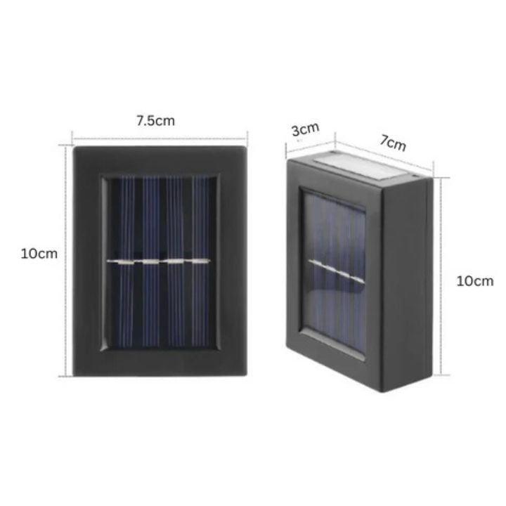 Carvallo | DuoLux - Solar-Duplex-Skugga-Vägglampa Carvallo