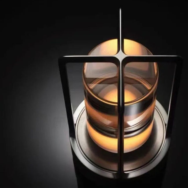 RetroGlow - Trådlös LED Skrivbordslampa med Vintage Charm Carvallo