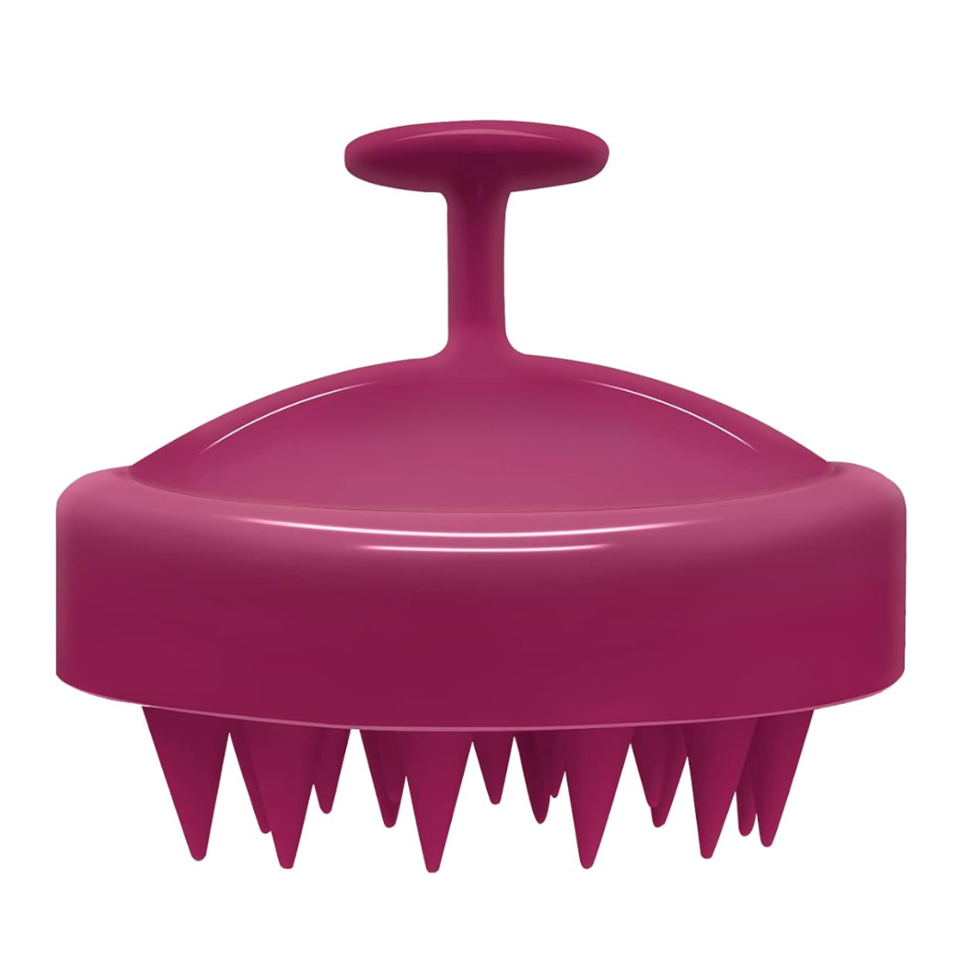 Carvallo Huvudmassageborste Silikon | Främjar Hårväxt & Cirkulation | Anti-Schuppen & Mild Exfolierande Carvallo