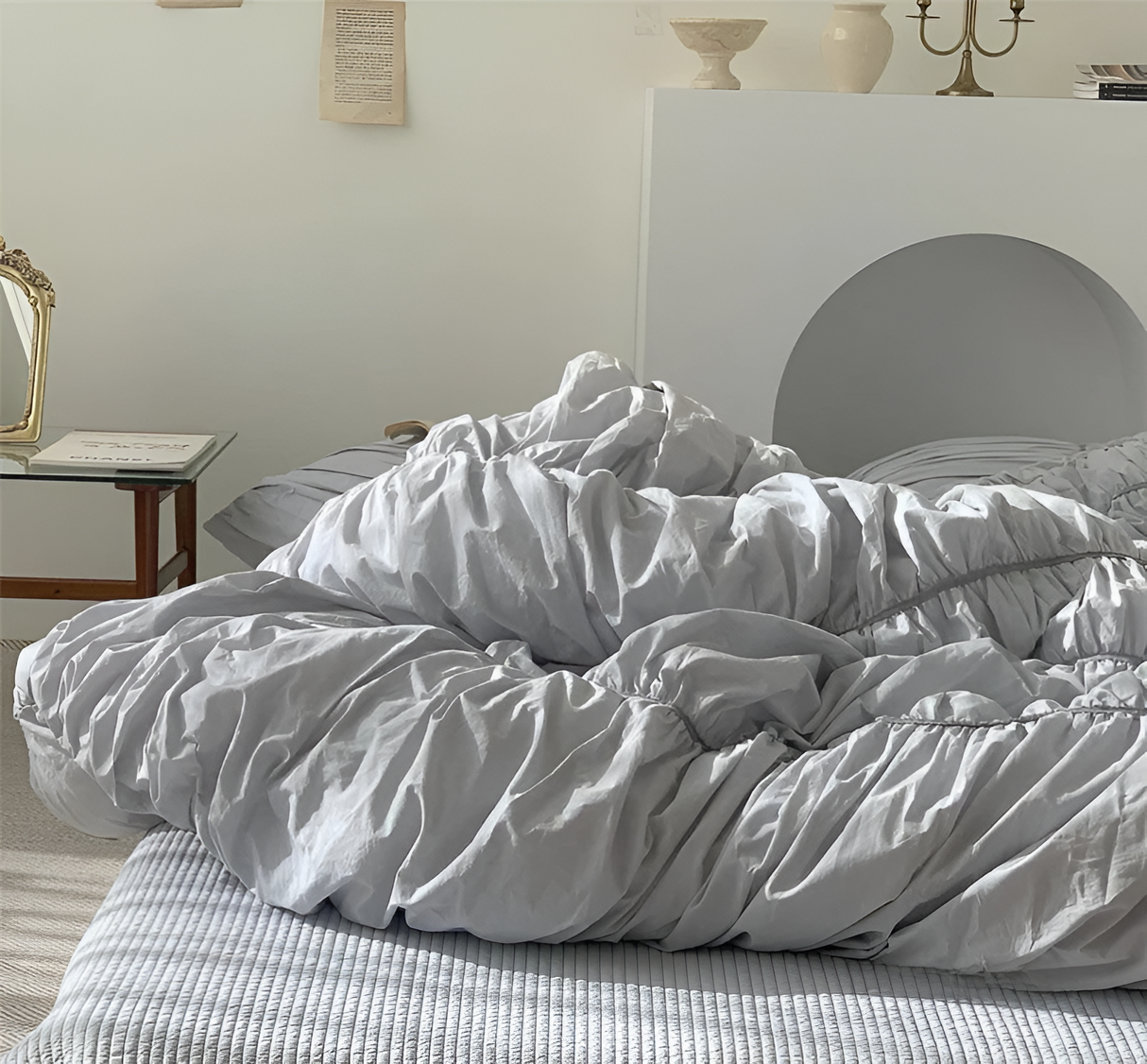 EtherealLuxe Sängkläder - Royal Beige Sängset Carvallo