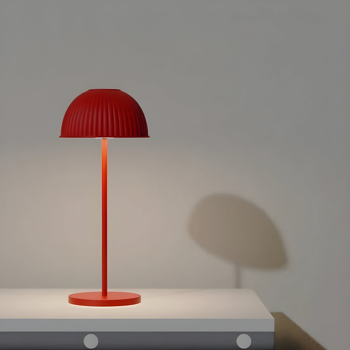 MushWhisper Lampa - Nordisk Minimalistisk Bordlampa Carvallo