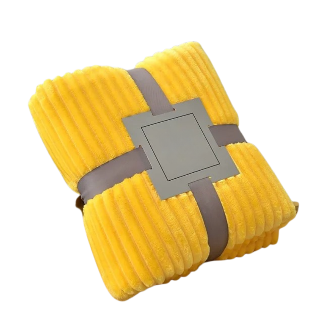 Randig Flanellfilt Hemnix