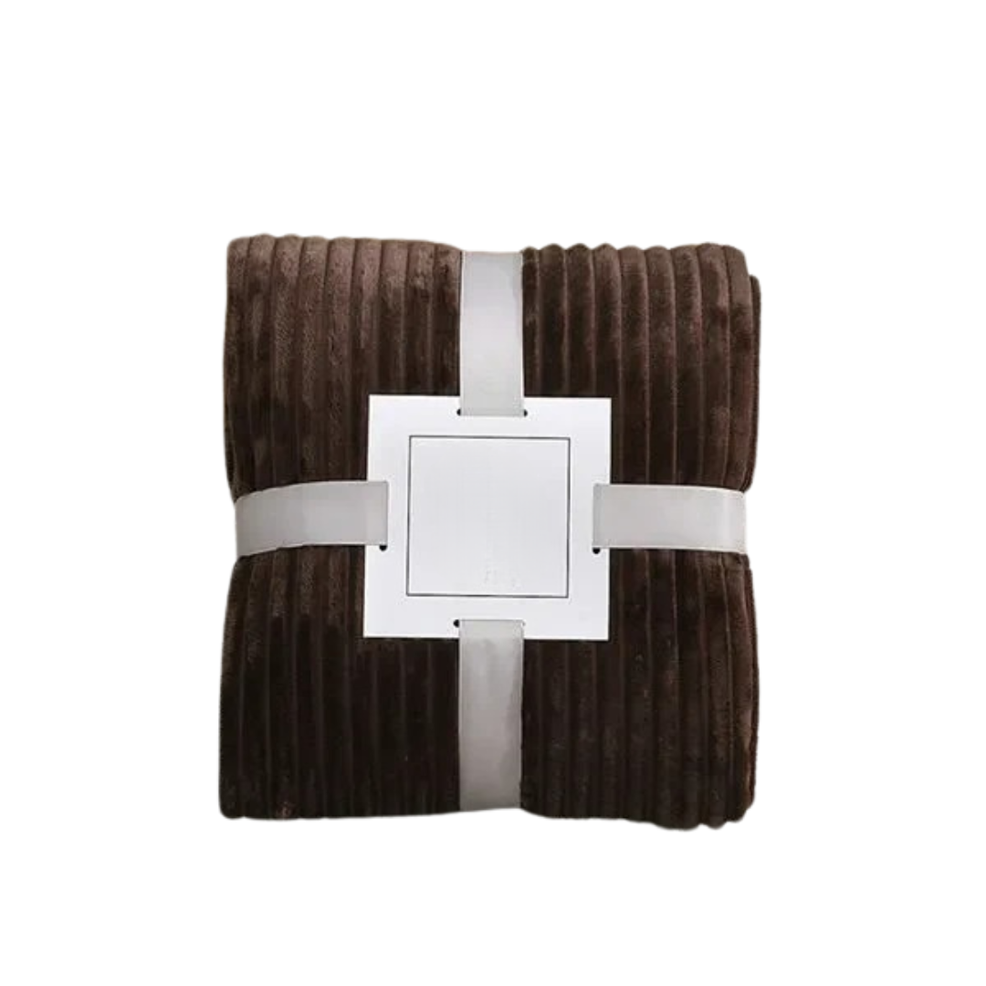 Randig Flanellfilt Hemnix