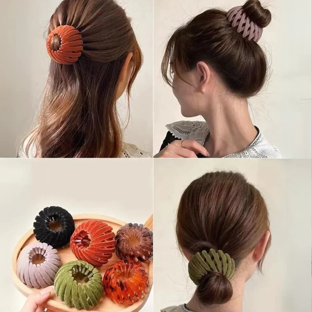 Stiliga fågelbo-hårspännen – 3-pack Carvallo