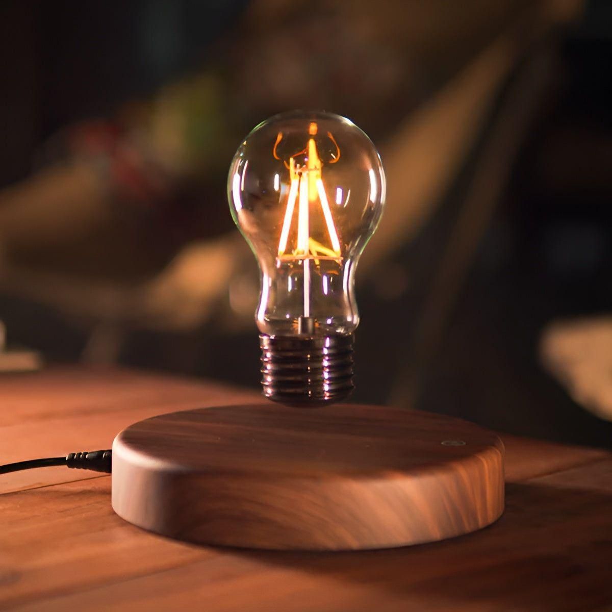 Magisk glödlampa - Elegant magnetisk levitation svävande glödlampa Carvallo