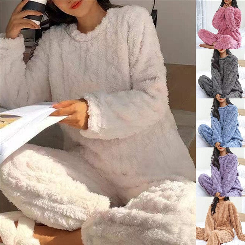 Carvallo – Fleece-Pyjamas för damer Carvallo