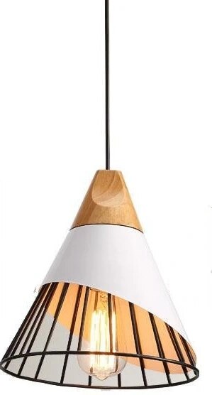 Vilnius LED Hängelampe – Modern pendellampa med stilfullt trä- och metalldesign, ideal för alla rum Carvallo
