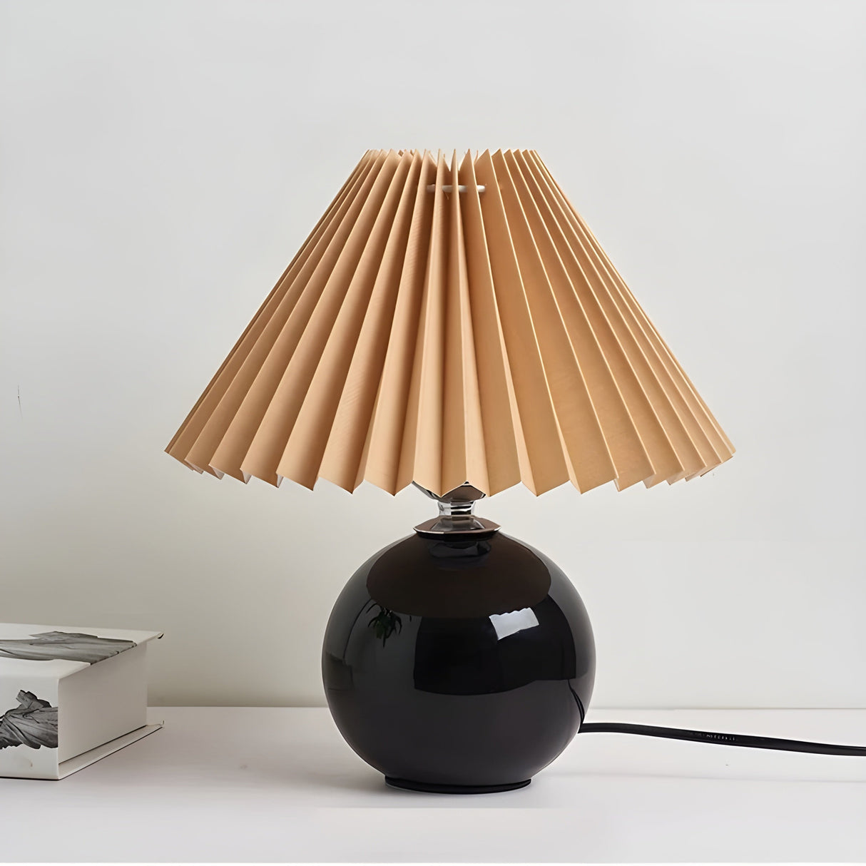 LumiPleat Lampa – Vintage Fållbordslampa Carvallo