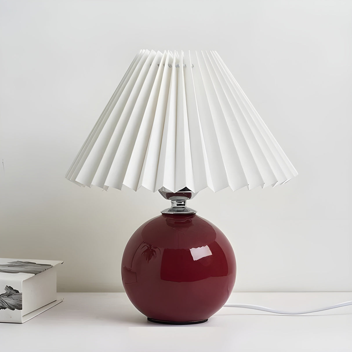 LumiPleat Lampa – Vintage Fållbordslampa Carvallo