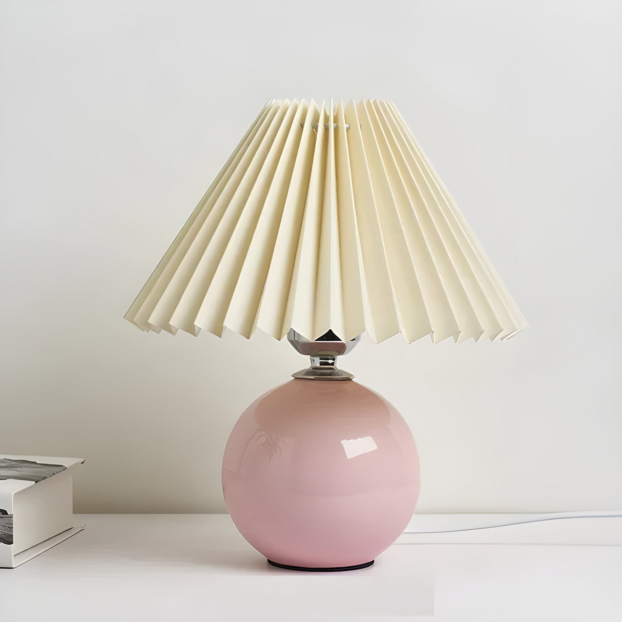 LumiPleat Lampa – Vintage Fållbordslampa Carvallo
