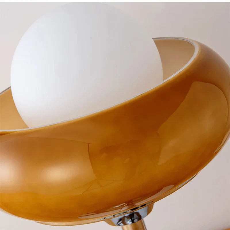 VintageOranje - Bordslampa Retro Design för Stilig Belysning Carvallo