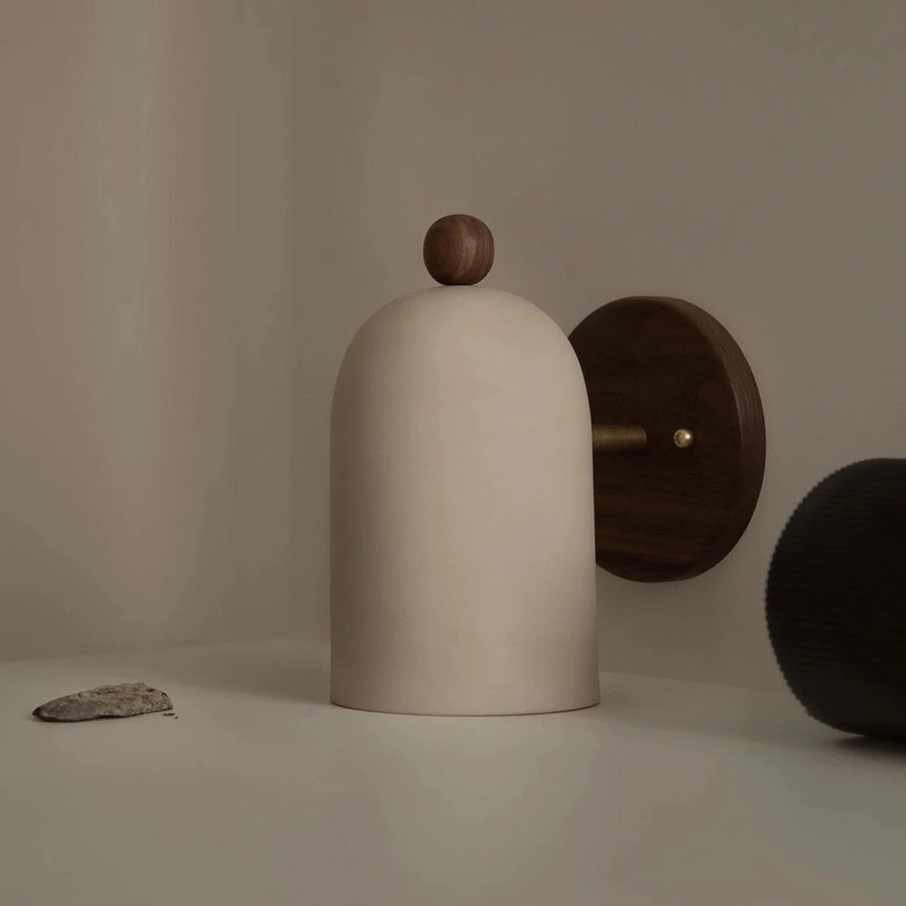 Vintage-inspirerad sovrumsvägglampa Carvallo