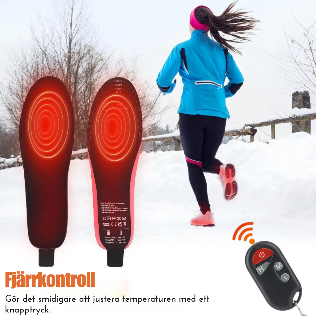 Elektriskt Uppvärmda Sulor-kläder-VaruZ-Hemnix