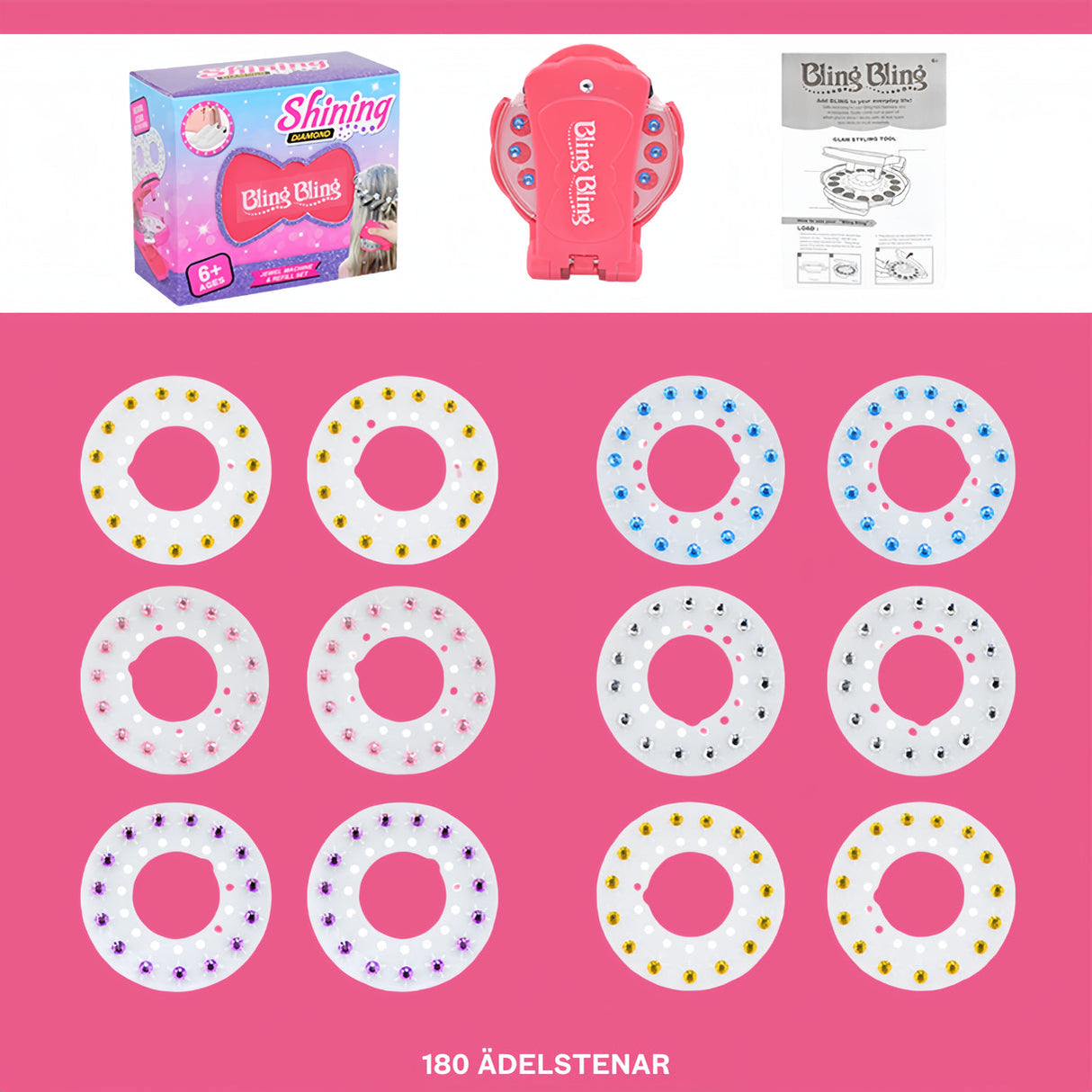 Bling™ Gem Hårsats-Hemnix-Hemnix