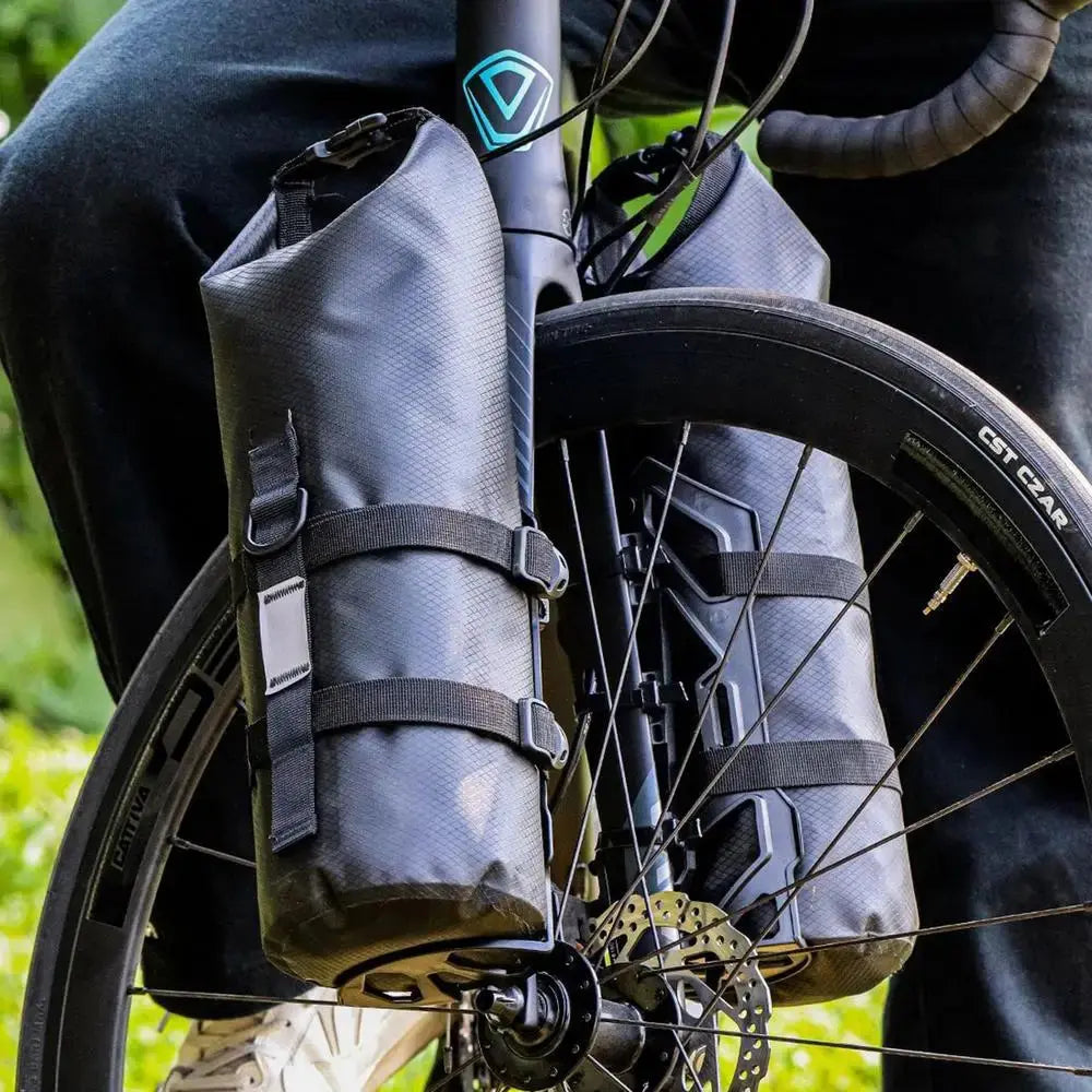 Vattentäta cykelpacktasskar för framhjul Carvallo