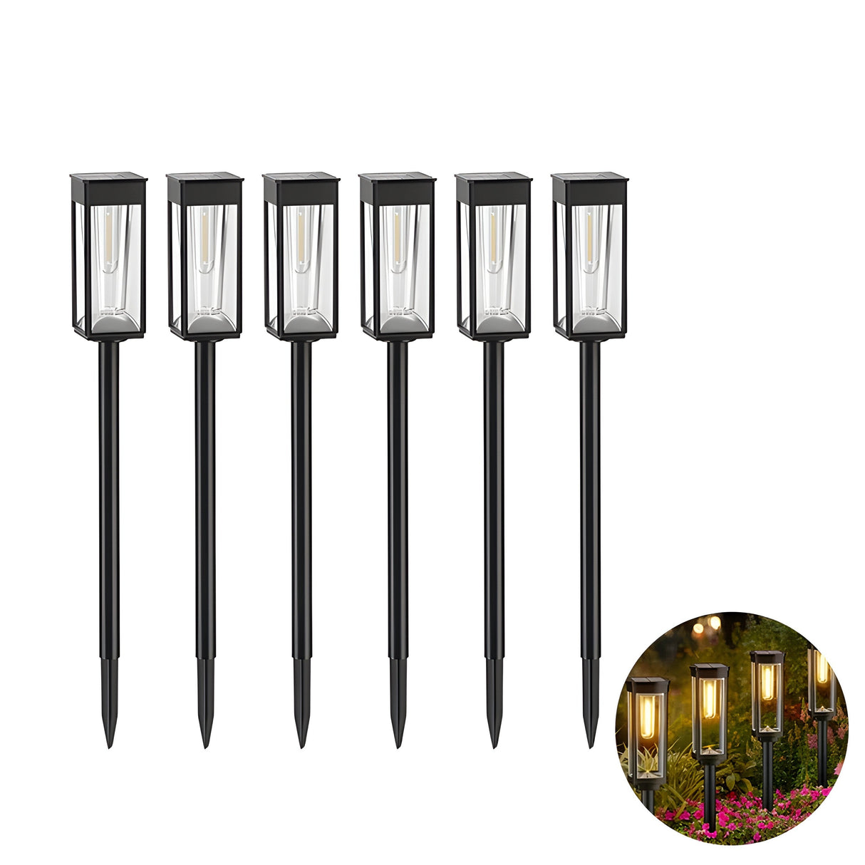 BrightBound Light – Solcellsdrivna LED-trädgårdslampor för utomhusbruk Carvallo