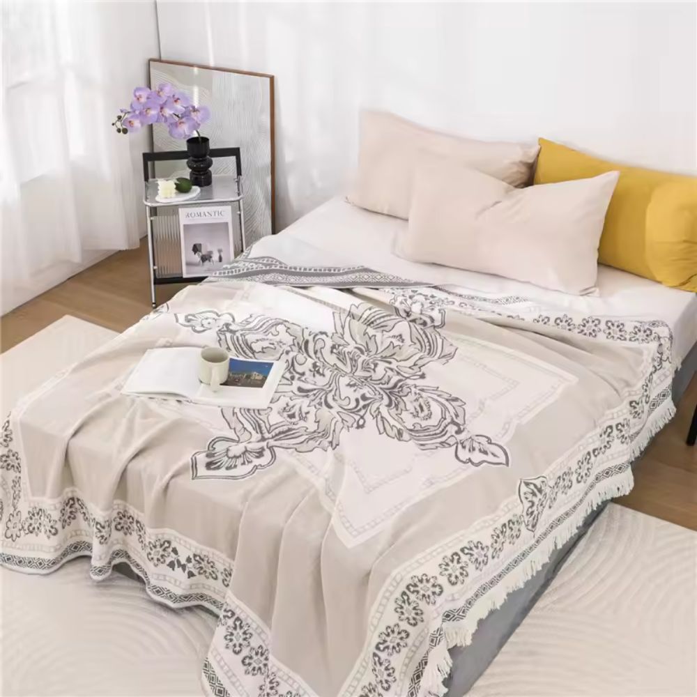 Wander Cotton Boho Mandala Filt Carvallo