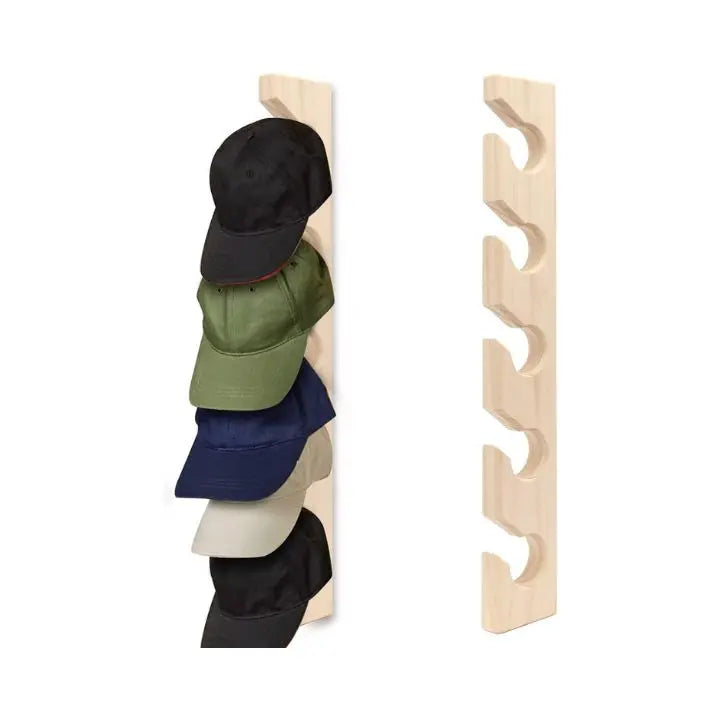 Dekorativ hatthängare – Platsbesparande rustik väggorganisatör MILA Sverige