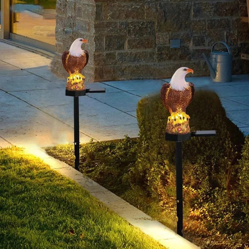 GardenOwl - Vattentät LED-lampa med djurdekoration MILA Sverige