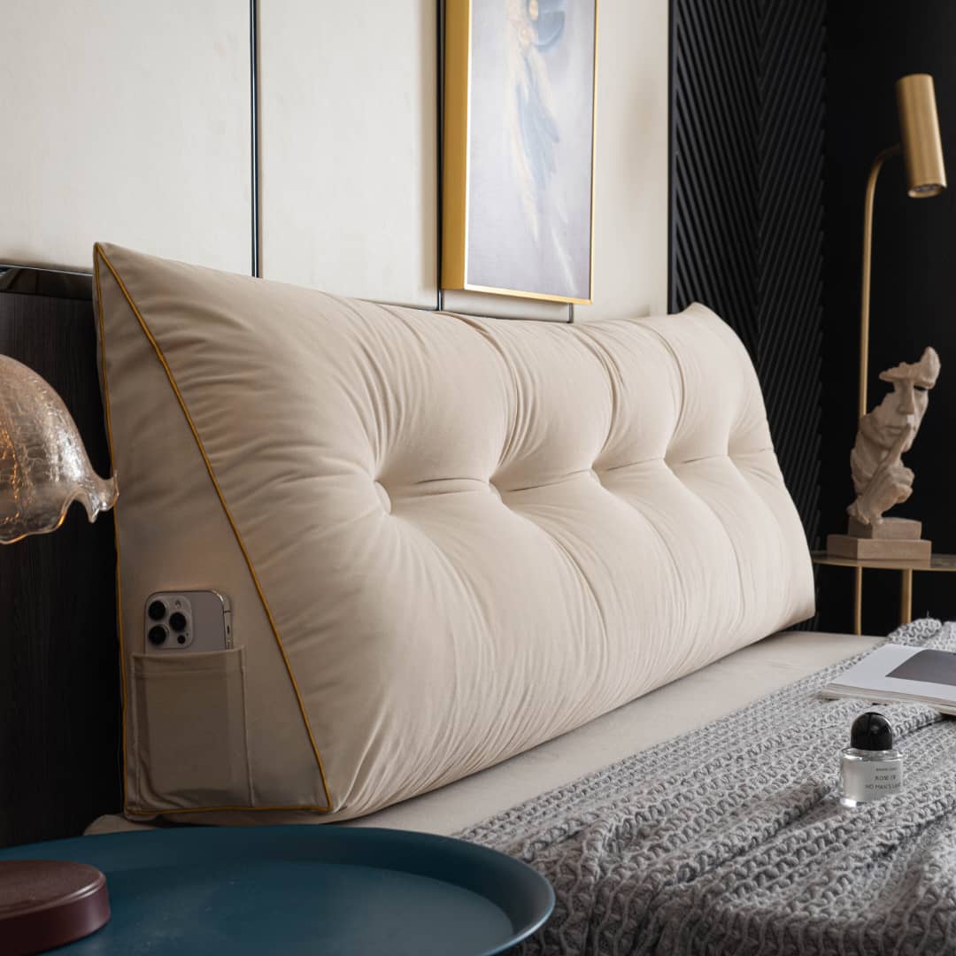 Carvallo – Luksuriös Ergonomisk Vinkelkudde för Rygg- och Nackstöd Carvallo