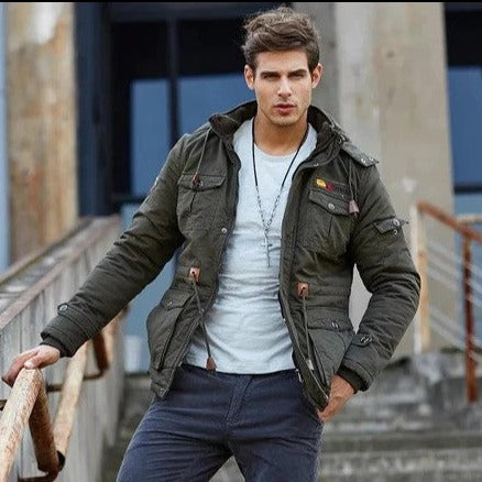 Commanders Jacka - Varm, bekväm och vindtät-Clothes for Men-Hemnix-Hemnix