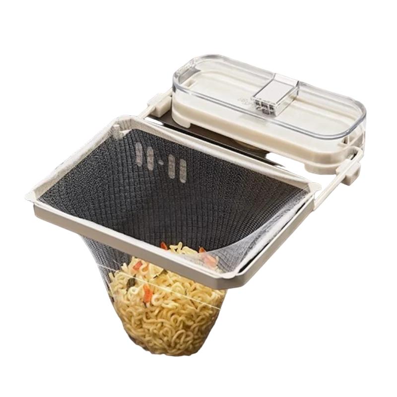 MULTIFUNKTIONELL KÖKSSIL-VaruZ-Vit-Kökssil + 50 nätpåsar-Köp 1-Hemnix