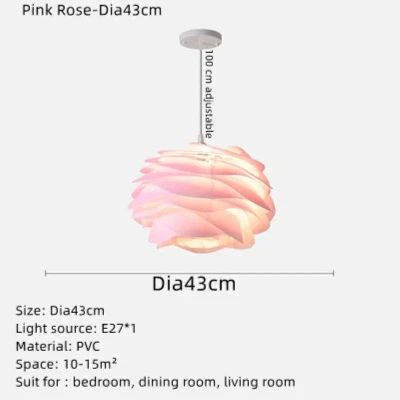 GlasBloem - Rosengran Plafondbelysning Carvallo