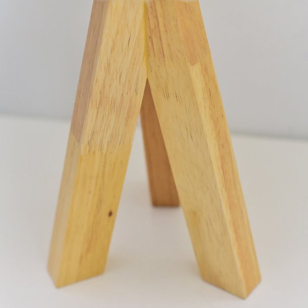 Trä Tripod USB Bordslampa Carvallo