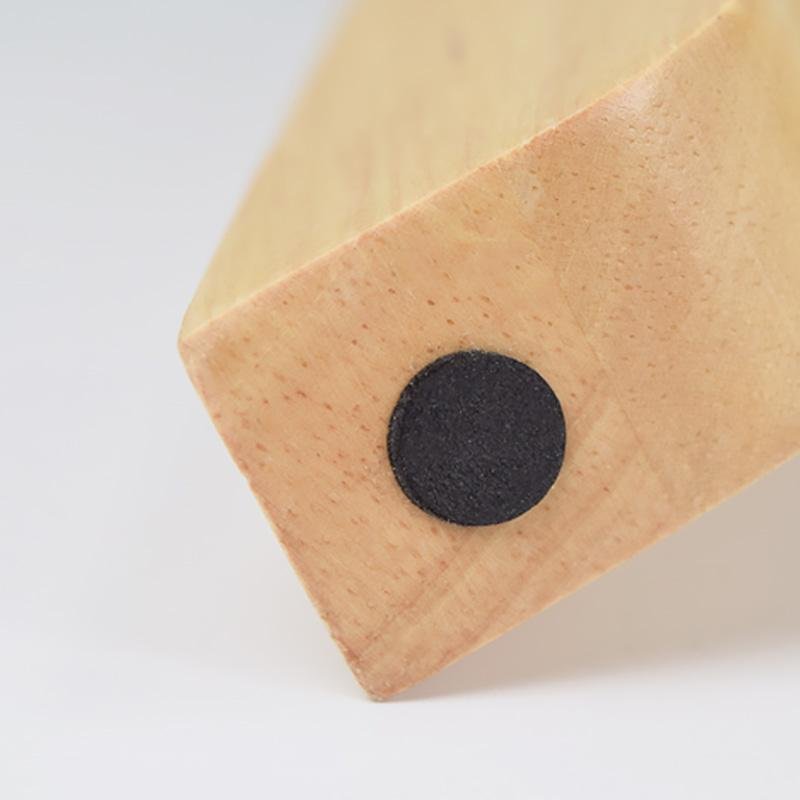 H Houten Driepoot Tafellampa med Linne Skärm LED Carvallo