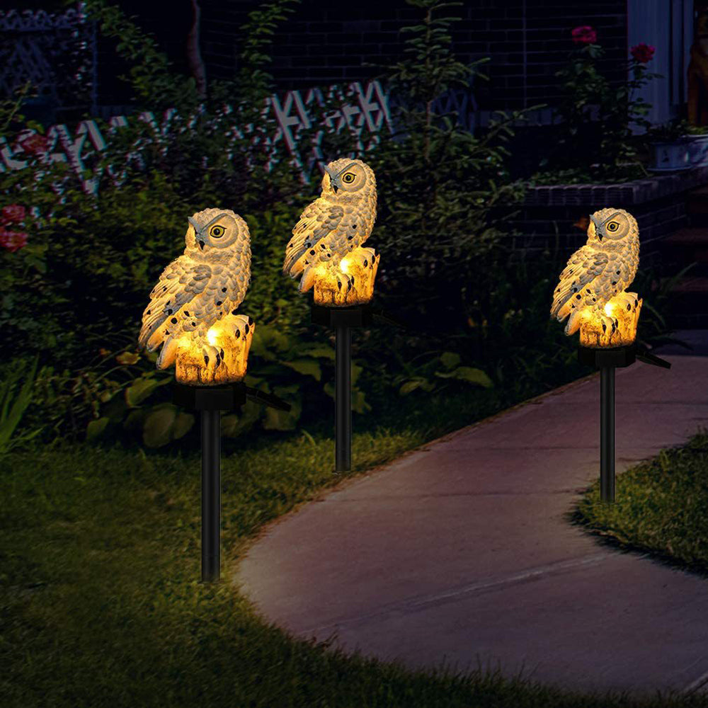 Solar Owl Garden Lights – 2-Pack Carvallo
