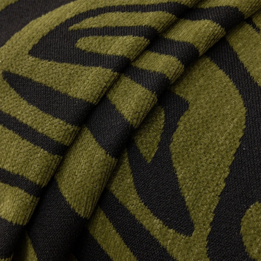 Zentara Chenille Zebra Geometrisk Soffaöverdrag Carvallo