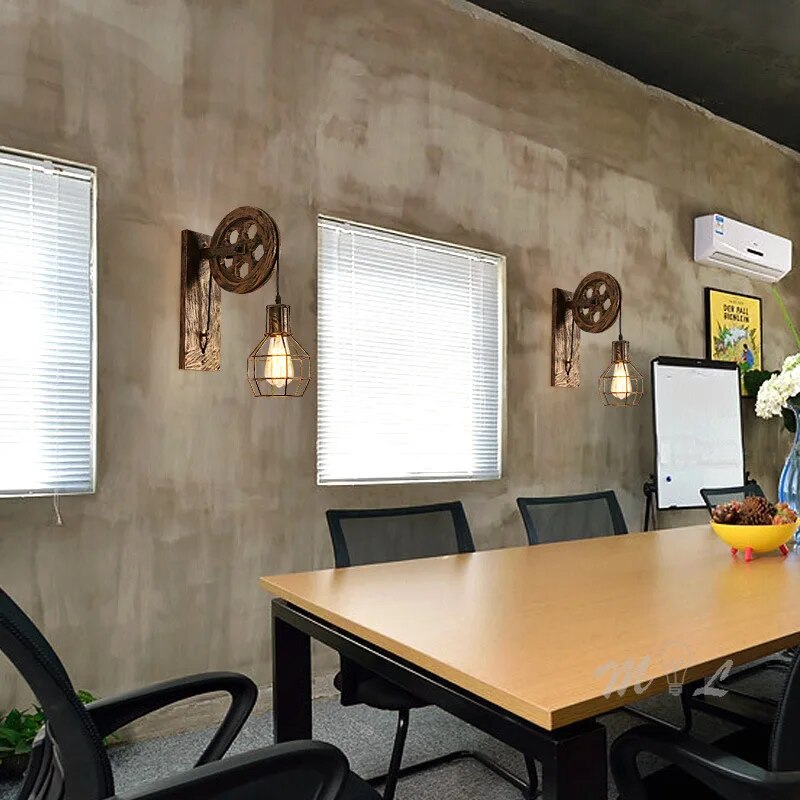 MidCentury – Retro vägglampa med vintageutseende Carvallo