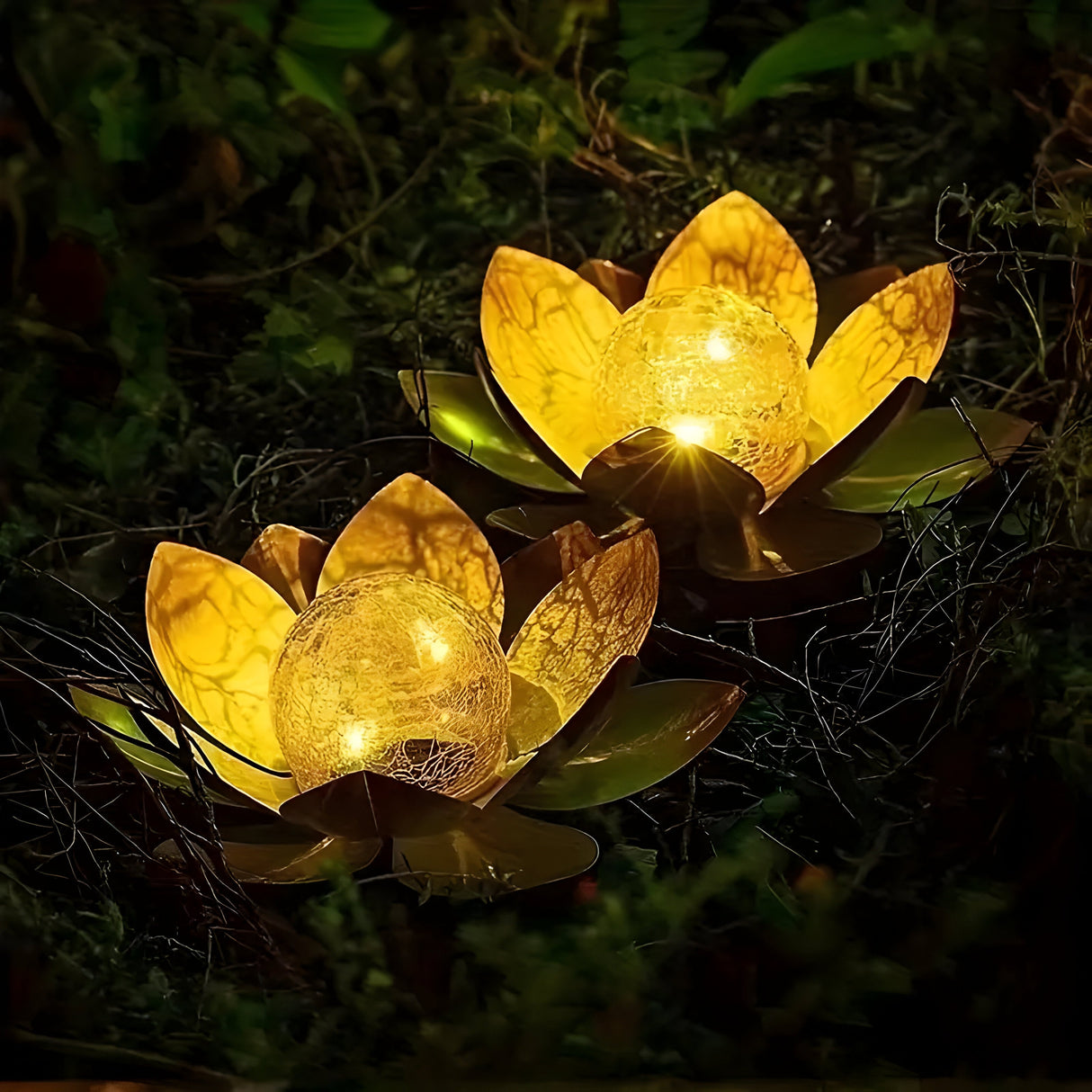 GlowPetal - Solar LED Lotusblomslampa Carvallo